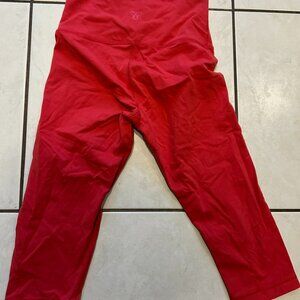 TNA Cropped Leggings Small Coral